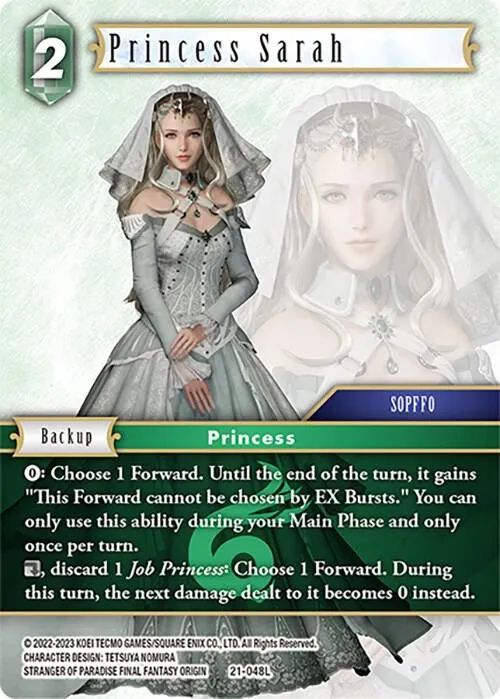 Princess Sarah - Foil