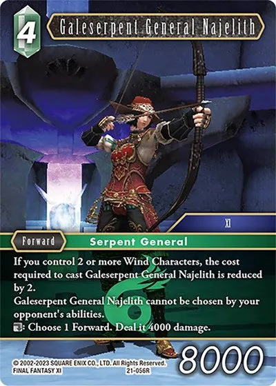 Galeserpent General Najelith - Foil
