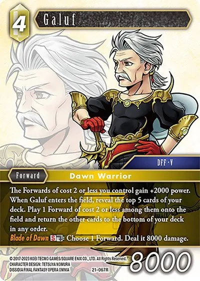Galuf - Foil