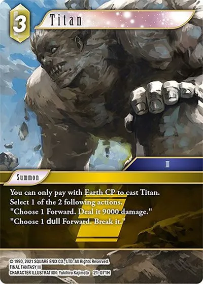 Titan - Foil