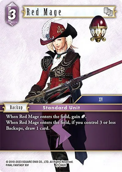Red Mage - Foil