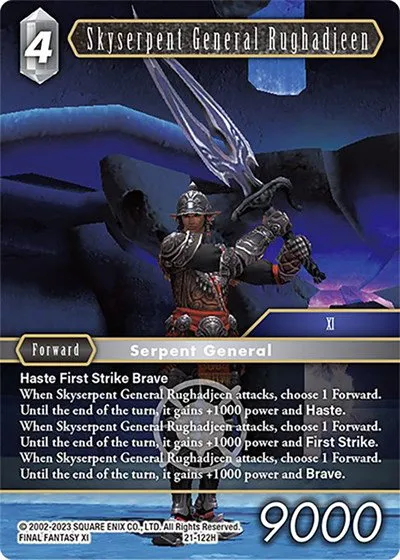 Skyserpent General Rughadjeen - Foil