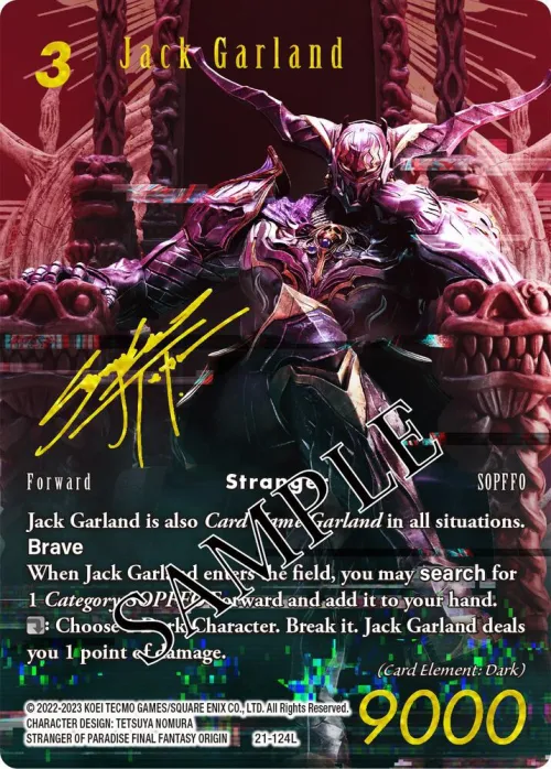 Jack Garland - Special Edition
