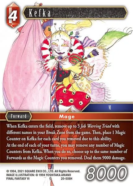 Kefka - Foil