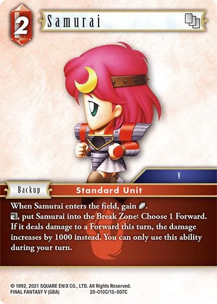 Samurai - Foil