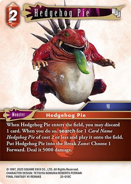 Hedgehog Pie
