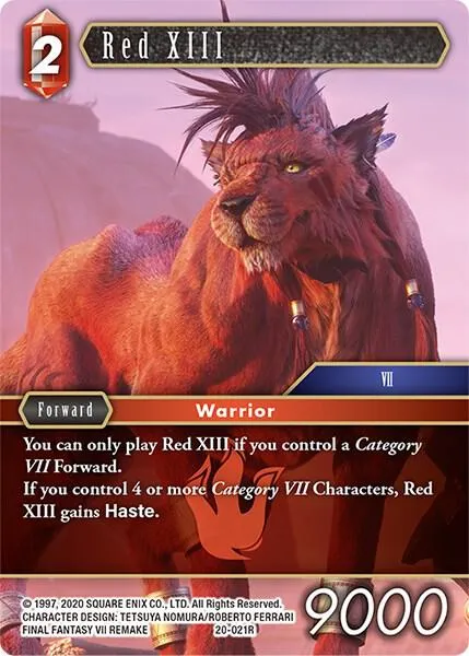 Red XIII - Foil