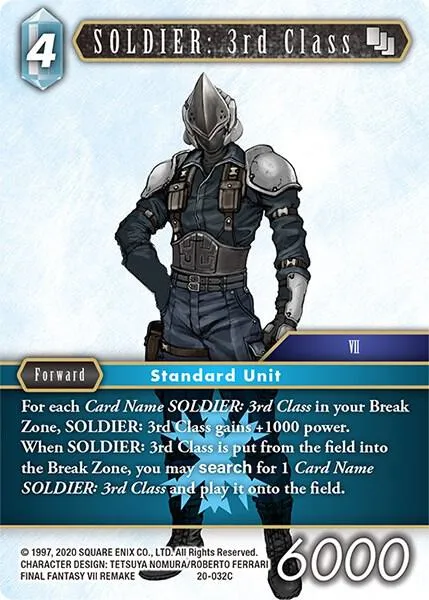 SOLDIER: 3rd Class - Foil