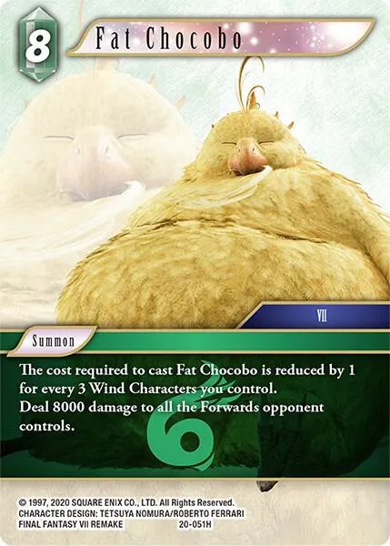 Fat Chocobo - Foil