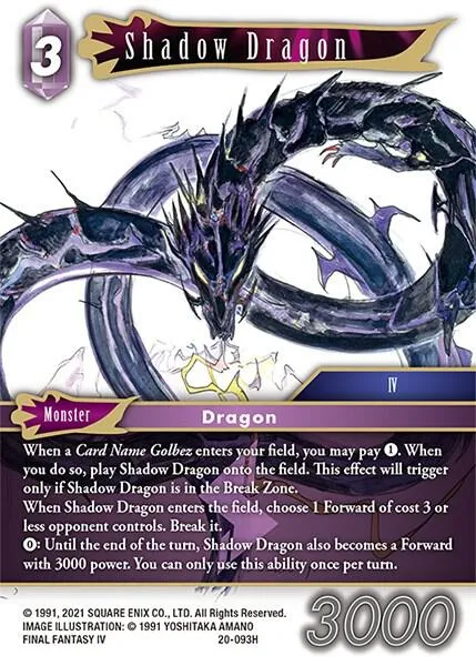 Shadow Dragon - Foil