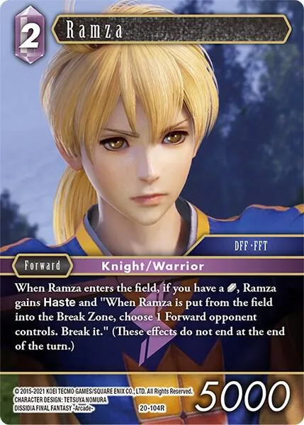 Ramza - Foil