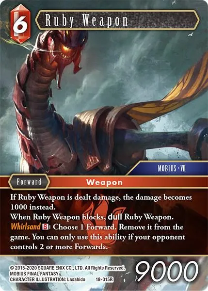 Ruby Weapon - Foil
