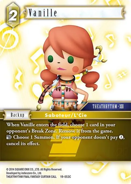 Vanille - Foil