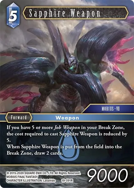 Sapphire Weapon - Foil
