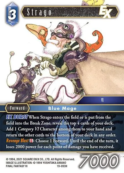 Strago EX - Foil