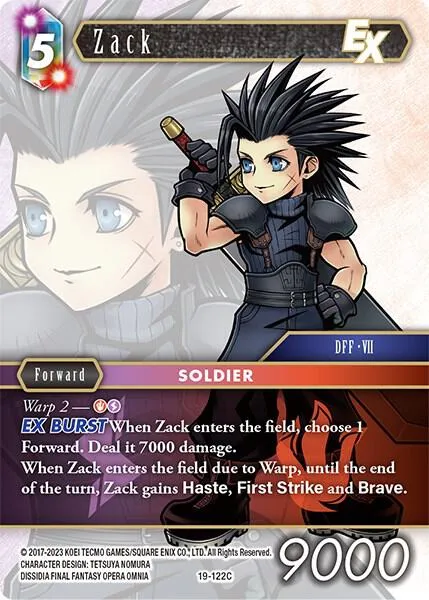 Zack EX - Foil