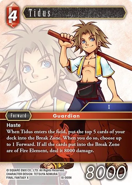 Tidus - Foil