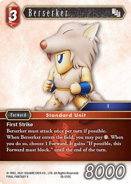 Berserker - Foil