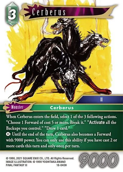 Cerberus - Foil