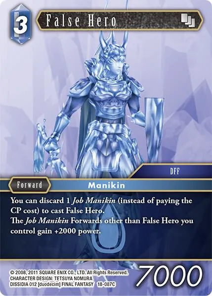 False Hero - Foil