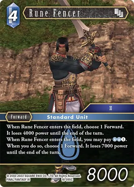 Rune Fencer - Foil