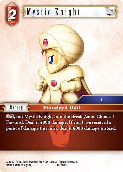 Mystic Knight - Foil