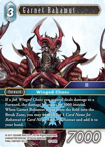 Garnet Bahamut - Foil
