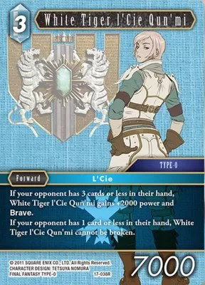 White Tiger I'Cie Qun'mi - Foil