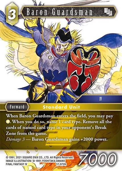 Baron Guardsman - Foil