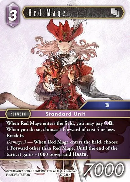 Red Mage - Foil