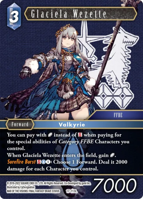 Glaciela Wezette - Foil