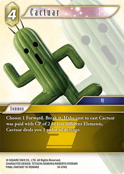 Cactuar - Foil