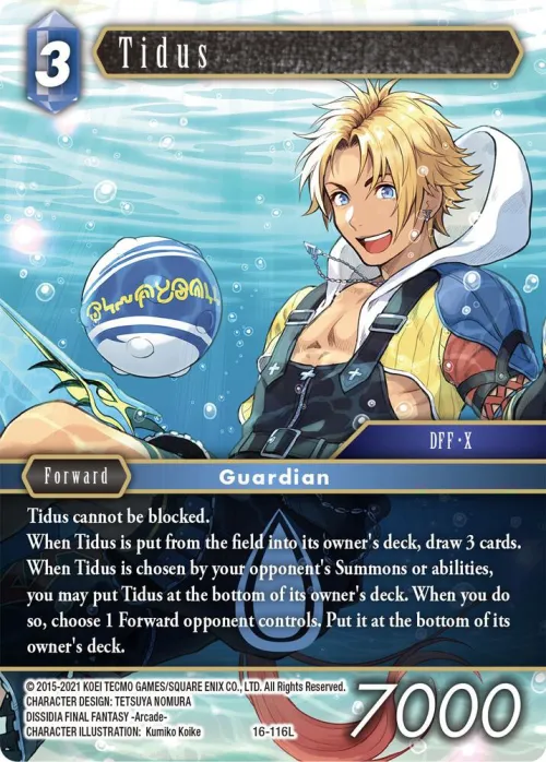 Tidus - Foil