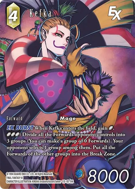 Kefka EX - Full Art