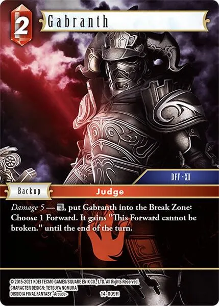 Gabranth - Foil