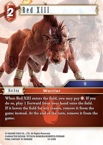 Red XIII - Foil