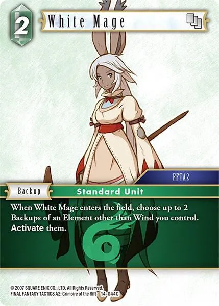 White Mage - Foil
