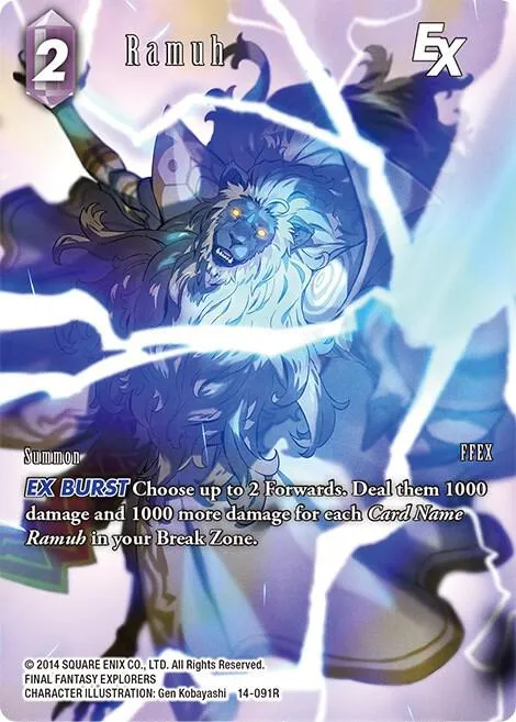 Ramuh EX - Full Art