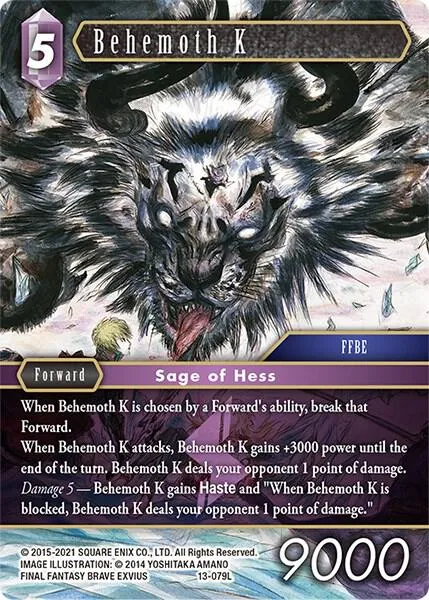 Behemoth K - Foil