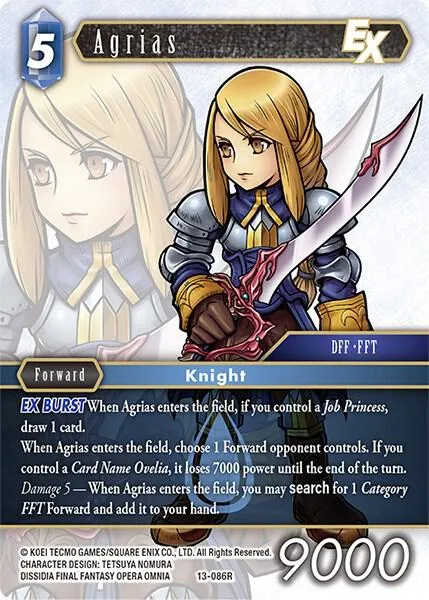 Agrias EX - Foil