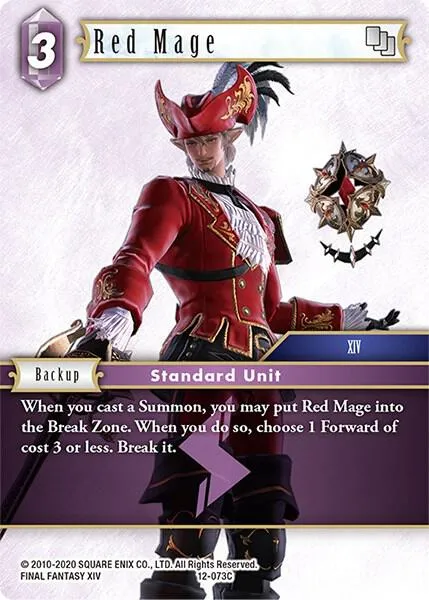 Red Mage - Foil