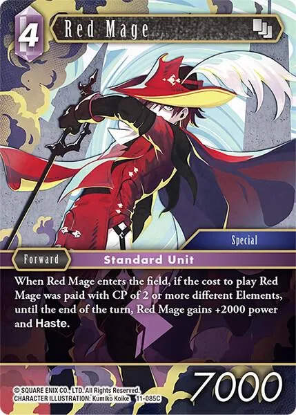 Red Mage - Foil