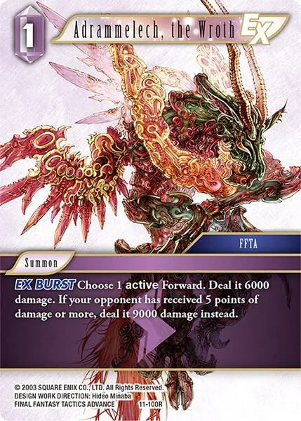 Adrammelech, the Wroth EX