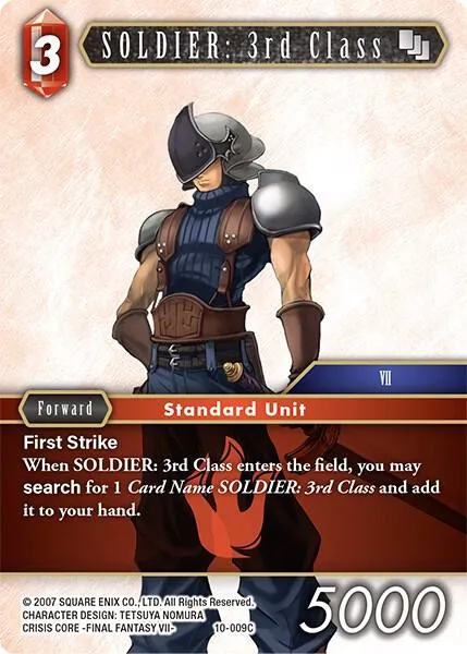 SOLDIER: 3rd Class