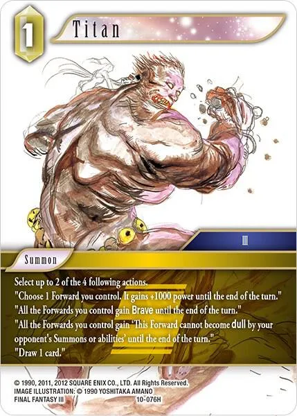 Titan - Foil