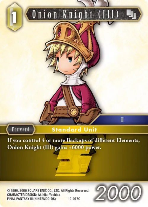 Onion Knight - Foil