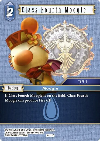 Class Fourth Moogle - Foil