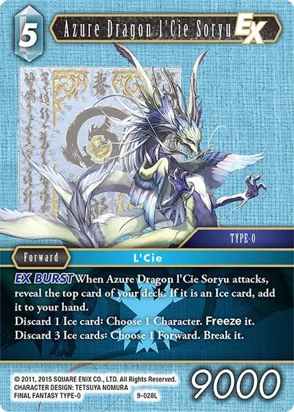 Azure Dragon l'Cie Soryu EX - Foil