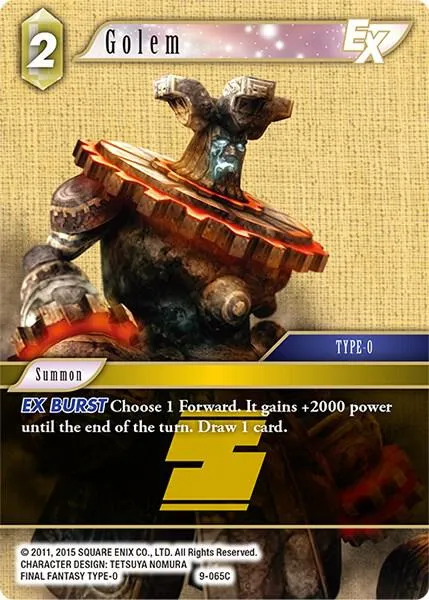 Golem EX - Foil