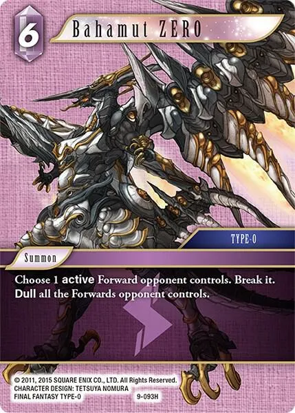 Bahamut ZERO - Foil